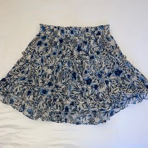 Misa Los Angeles Ruffle Mini Skirt